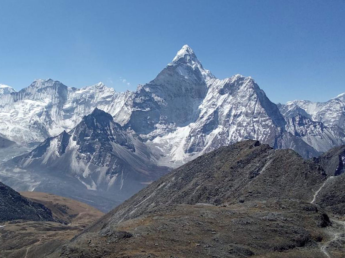 view of ama dablam