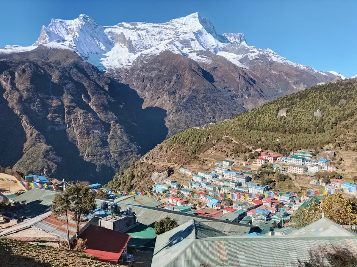 namche bazaar khumbu region