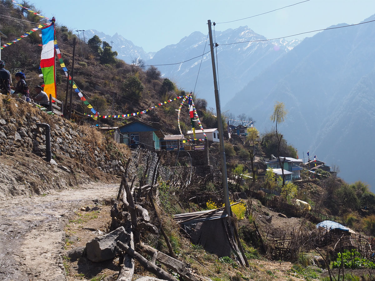 sherpa gaon langtang