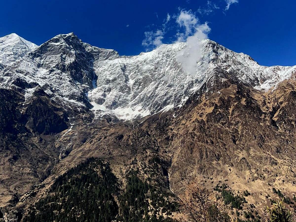 manaslu circuit in march