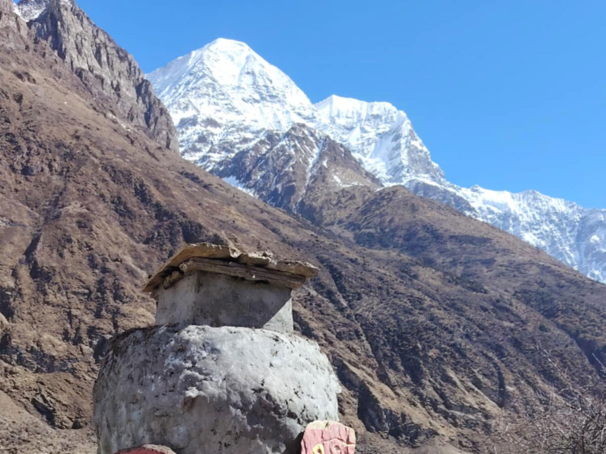 manaslu circuit in monsoon