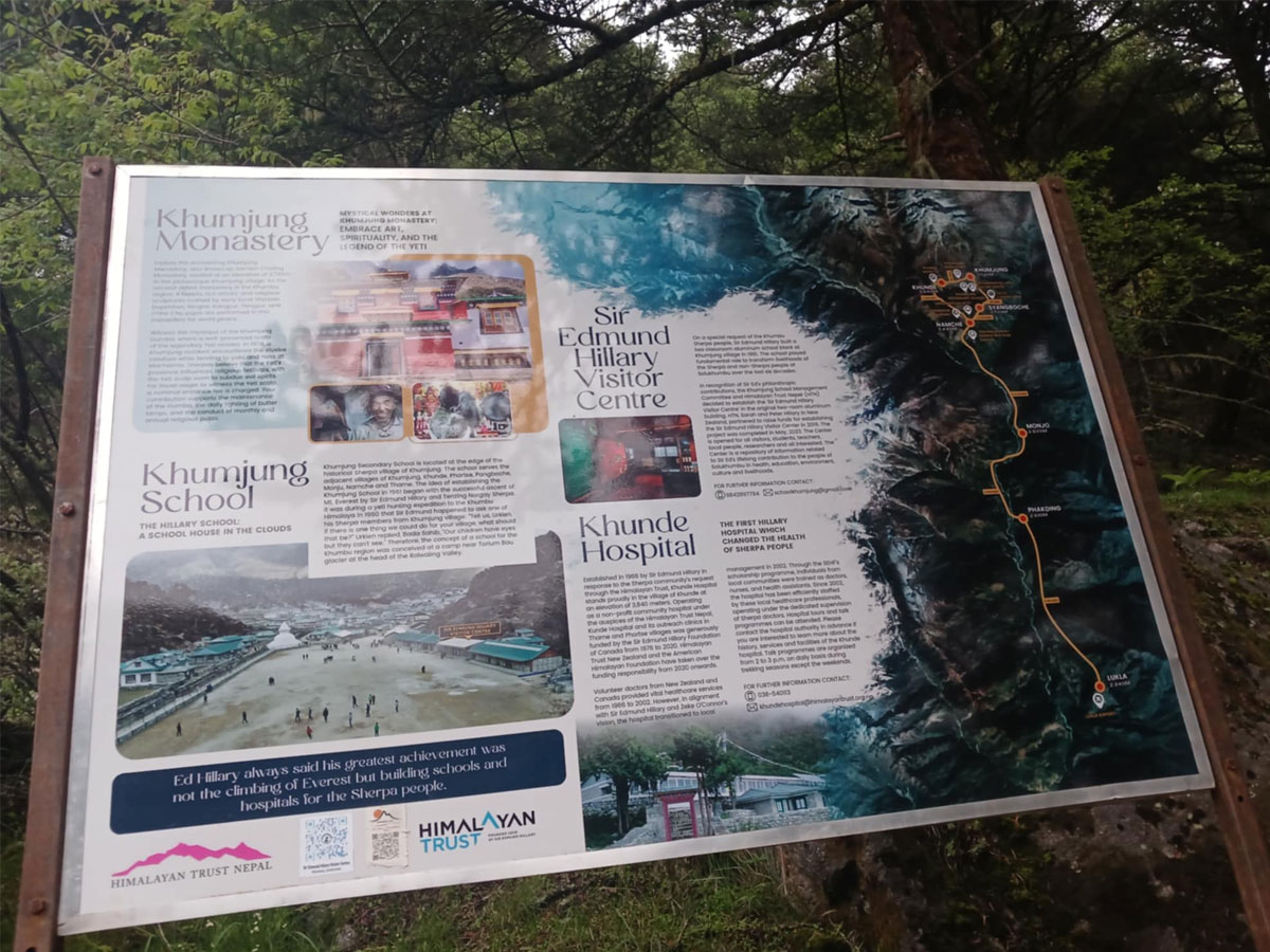 acclimatization hike from Namche Bazaar