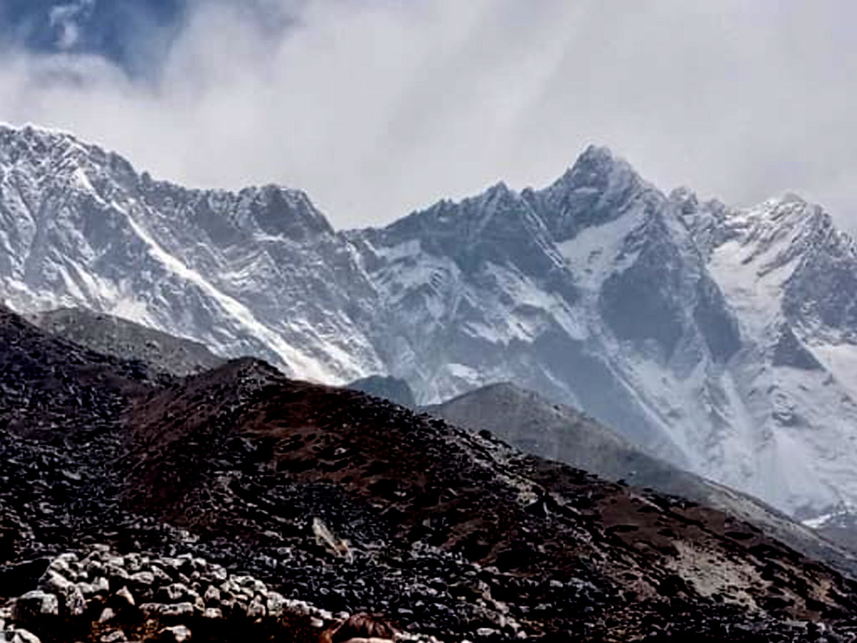 everest view from Tengboche