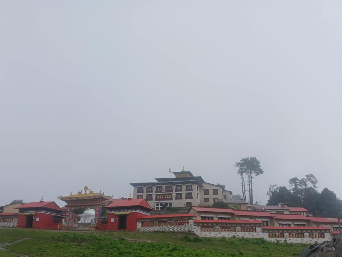 tengboche monastery view