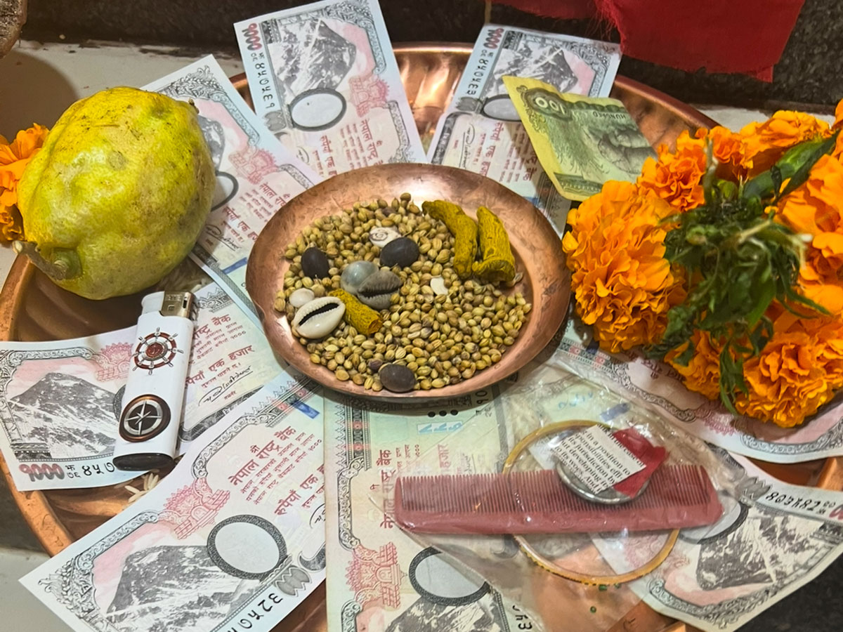 laxmi puja offering