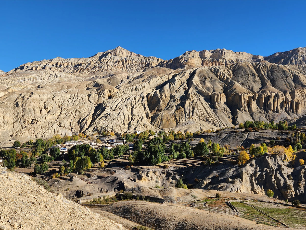 upper mustang distance and duration