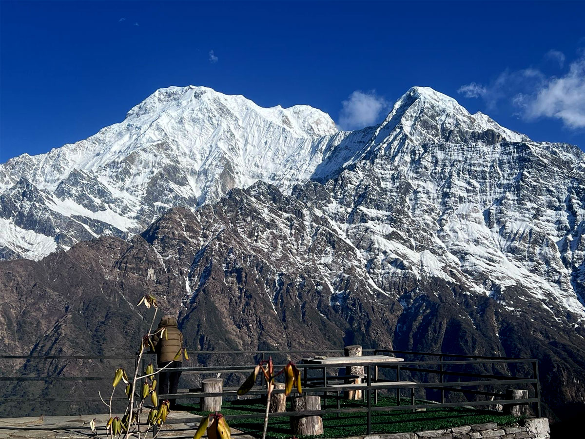 mardi himal trek during winter