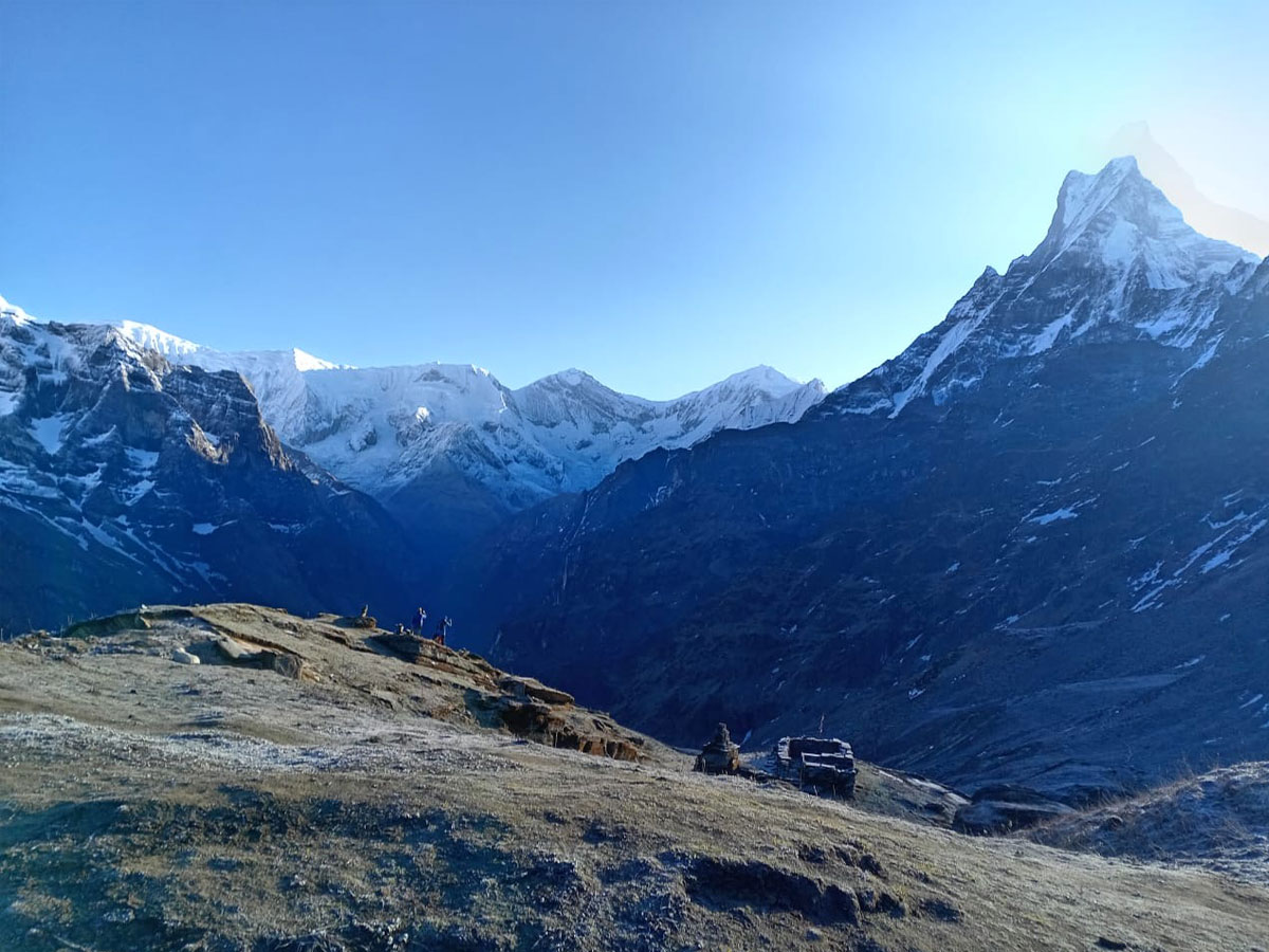 mardi himal base camp view