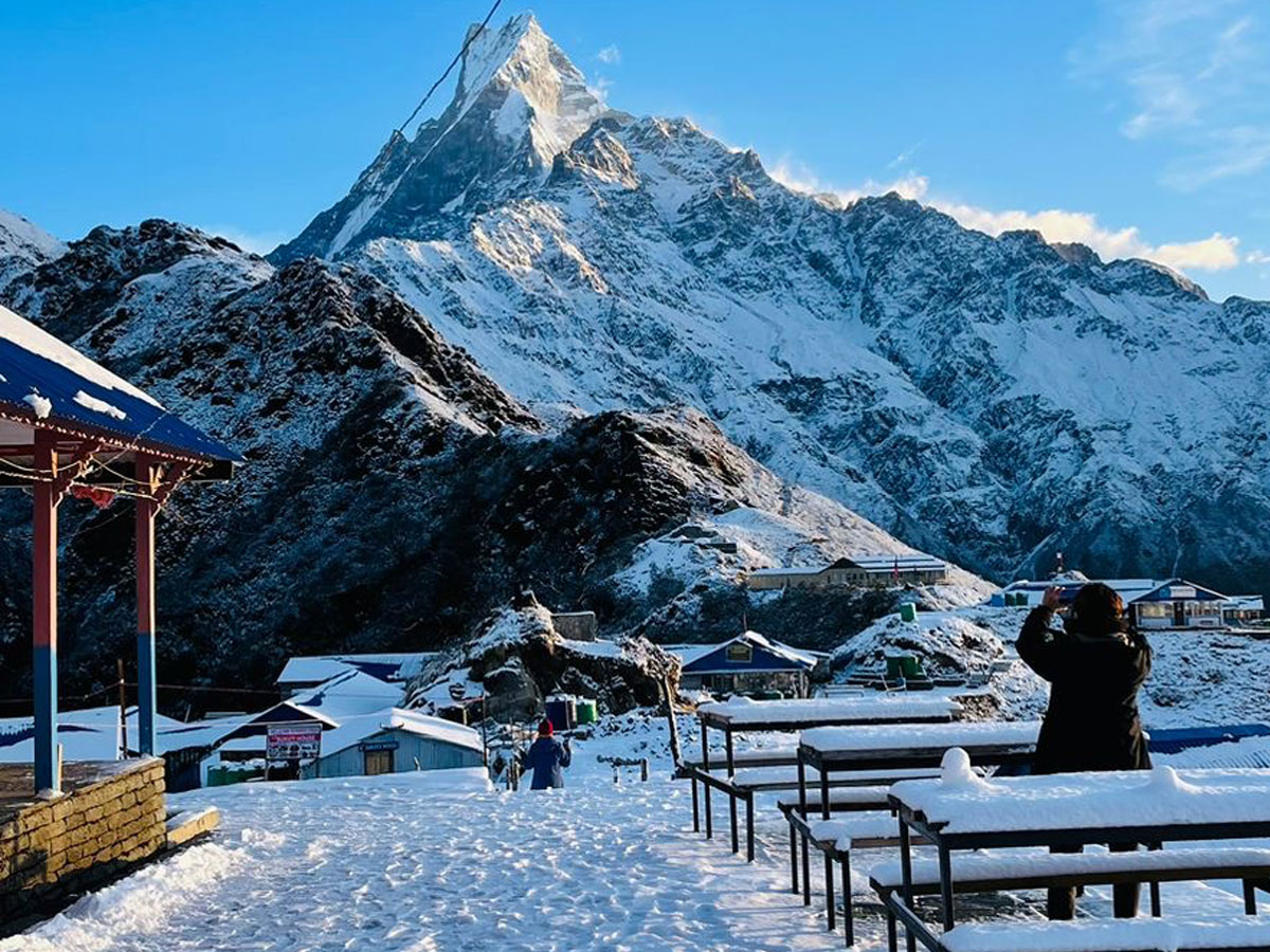 mardi himal trekking trail